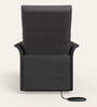 Elbe Leatherette 1 Seater Motorized Recliner In Black Colour