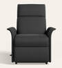 Elbe Leatherette 1 Seater Motorized Recliner In Black Colour