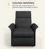 Elbe Leatherette 1 Seater Motorized Recliner In Black Colour
