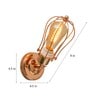 Elbow Metal Novelty Wall Light (Copper Finish)