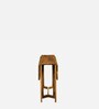 Elburg Sheesham Wood 6 Seater Folding Dining/Console Table in Rustic Teak Finish