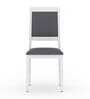 Elderberry Solid Wood 6 Seater Dining Set in White Finish with Bench