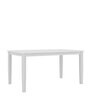 Elderberry Solid Wood 6 Seater Dining Set in White Finish with Bench