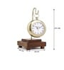 Gold Eldora Table Clock