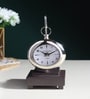 Silver Eldora Table Clock