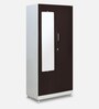 Electra 2 Door Metal Almirah With Mirror In Brown Colour