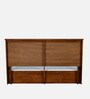Electra Max Queen Size Bed in Walnut Finish with Box Storage