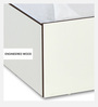 Electra Max Queen Size Bed in White Finish with Box Storage