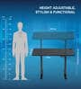 Electric Height Adjustable Desk In Black Colour