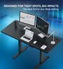 Electric Height Adjustable Desk In Black Colour