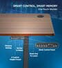 Electric Height Adjustable Desk In Brown Colour
