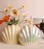 Electroplated Shell Madeleine Vase