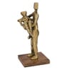 Elegance Antique Gold Aluminium Showpiece