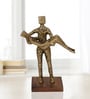Elegance Antique Gold Aluminium Showpiece