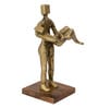 Elegance Antique Gold Aluminium Showpiece
