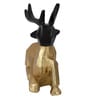 Elegance Black & Gold Aluminium Showpiece
