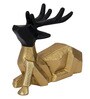Elegance Black & Gold Aluminium Showpiece