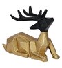 Elegance Black & Gold Aluminium Showpiece