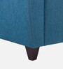 Elegance Fabric 1 Seater Sofa In Scuba Blue Colour
