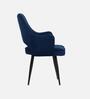 Elegance Fabric Arm Chair In Blue Colour