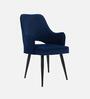 Elegance Fabric Arm Chair In Blue Colour