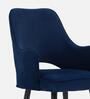 Elegance Fabric Arm Chair In Blue Colour