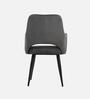 Elegance Fabric Arm Chair In Grey Colour