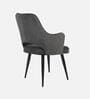 Elegance Fabric Arm Chair In Grey Colour