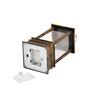 Elegance Lantern Gold Plastic Hanging Tea Light Holder