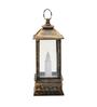 Elegance Lantern Gold Plastic Hanging Tea Light Holder