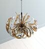 Elegant 12 Lights Artistic Glass Chandelier