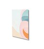 Elegant Abstract Pastel Wall Paintings Set of 4 Canvas Stretch Canvas Frame