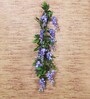 Blue Elegant Artificial Polyester Wisteria Flower Bale