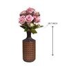 Elegant Artificial Rose Flower Bunch with 7 Flower Heads (Purple) Elegant Artificial Rose Flower Bunch with 7 Flower Heads (Purple)