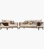 Elegant Fabric 3+2 Sofa Set in Beige Colour
