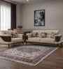 Elegant Fabric 3+2 Sofa Set in Beige Colour