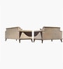 Elegant Fabric 3+2 Sofa Set in Beige Colour