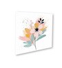 Elegant Blooming Flowers Painting Set of 4 Canvas Wall Painting Stretch Canvas Frame
