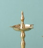 Elegant Brass Candlesticks Diya Stand for D cor Set of 2
