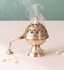 Elegant Brass Dhoop Holder Bowl