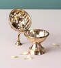 Elegant Brass Dhoop Holder Bowl