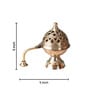 Elegant Brass Dhoop Holder Bowl