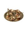 Elegant Brass Pooja Thali Set
