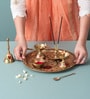 Elegant Brass Pooja Thali Set