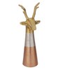 Elegant Contrasts Black & Golden Aluminium Showpiece