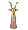 Elegant Contrasts Black & Golden Aluminium Showpiece