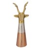 Elegant Contrasts Black & Golden Aluminium Showpiece