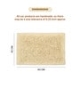 Elegant Cotton Bath Mat for Bathroom Door and Modern Home Decor