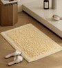 Elegant Cotton Bath Mat for Bathroom Door and Modern Home Decor