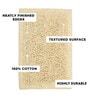 Elegant Cotton Bath Mat for Bathroom Door and Modern Home Decor